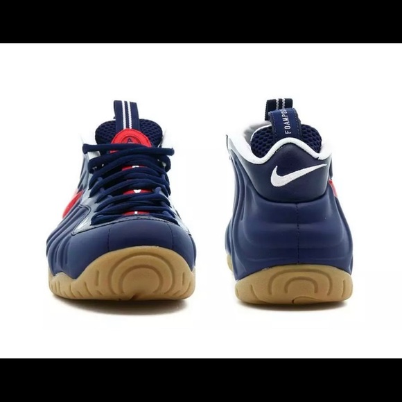 Nike Air Foamposite Pro USA Blue Void Red CJ0325 - Picture 5 of 9